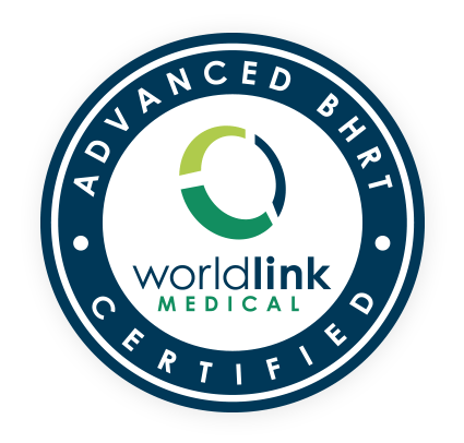 WorldLink Medical Advanced BHRT Certified seal